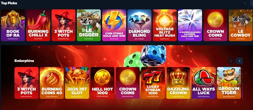 Kudosbet Casino Games